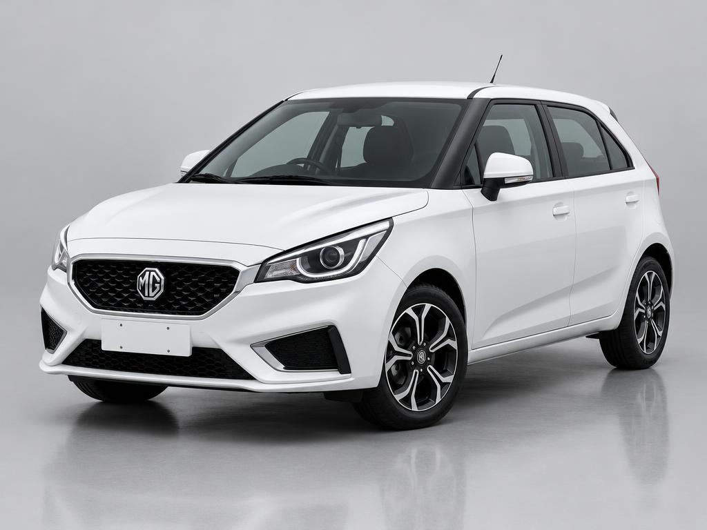 White MG3 hatchback
